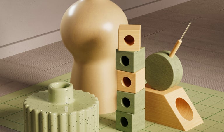 Abstract 3d Motion design