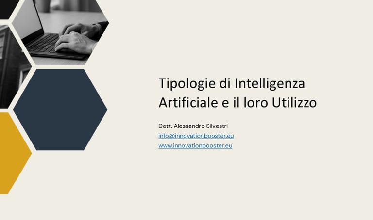 Tipologie di Intelligenza Artificiale e il loro Utilizzo
