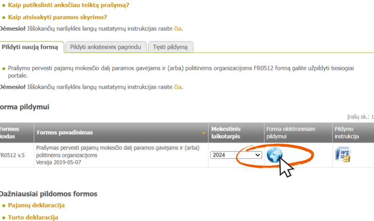 Kaip skirti 1,2 % GPM paramą „Maisto bankui“ 