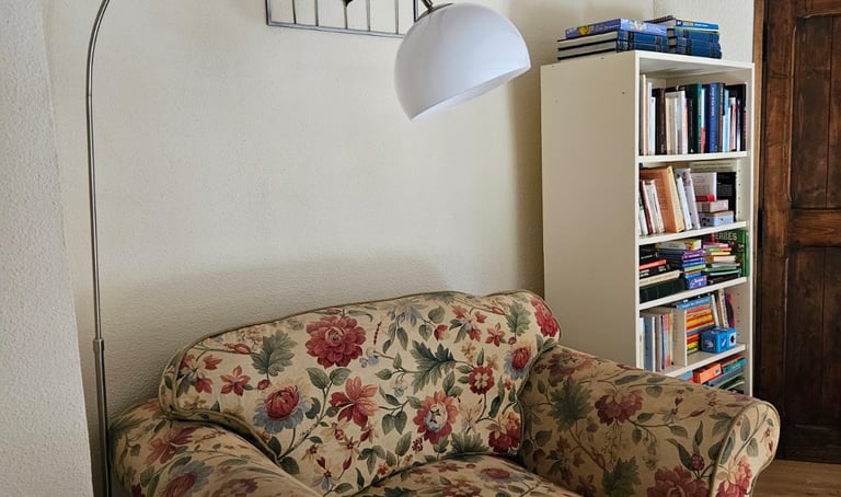 Coin lecture et jeux de l'Enclos du Soleil le Vent