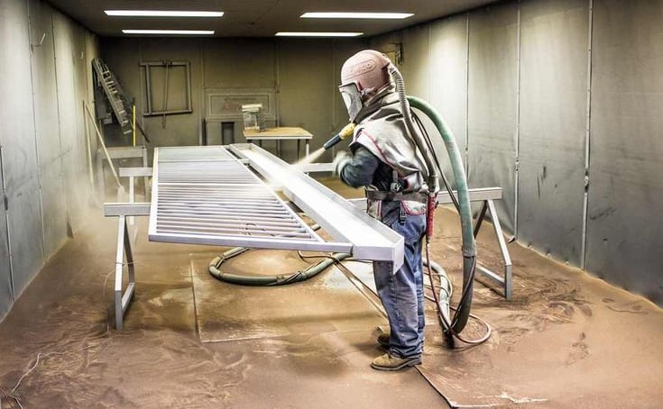 Jasa sandblasting balikpapan 