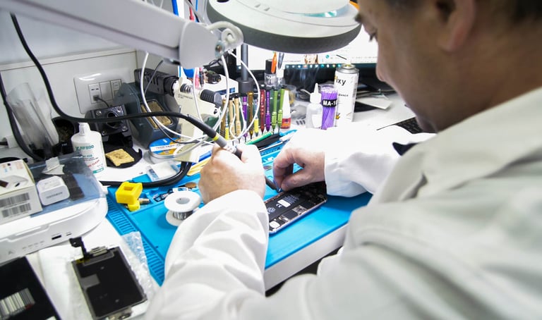 riparazione assistenza di smartphone, pc e tablet