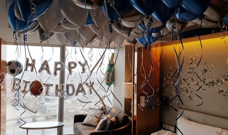 room decoration balloons