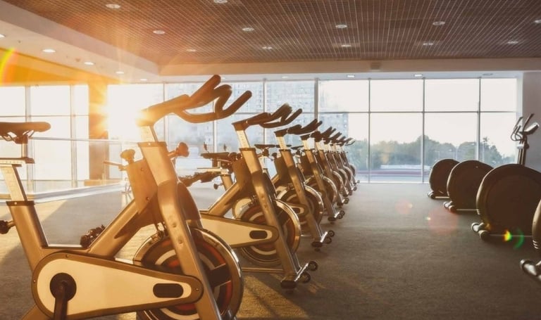 club house of emaar beryl gym 