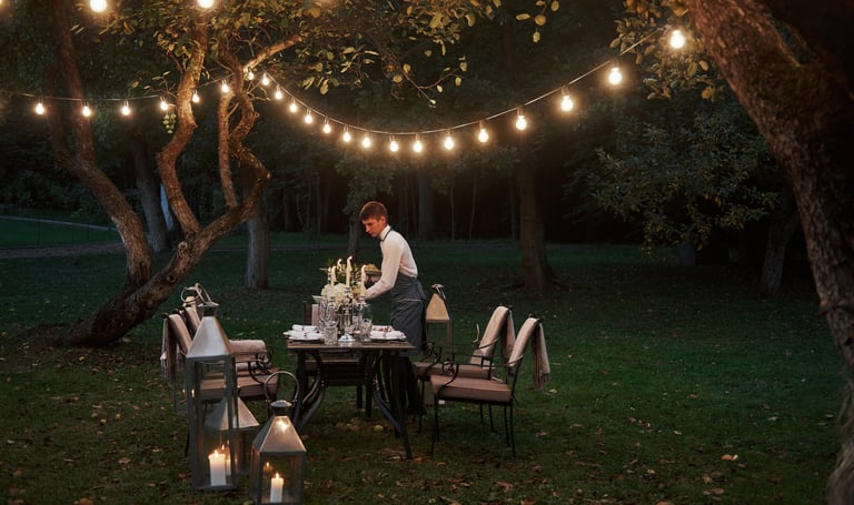 Garden lights fix by Domestic Electrician.