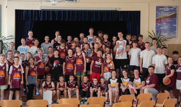 Vaikų krepšinio stovykla Panevėžyje