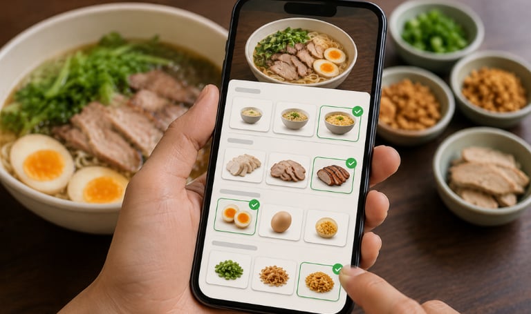 Upsell Trên AppFood