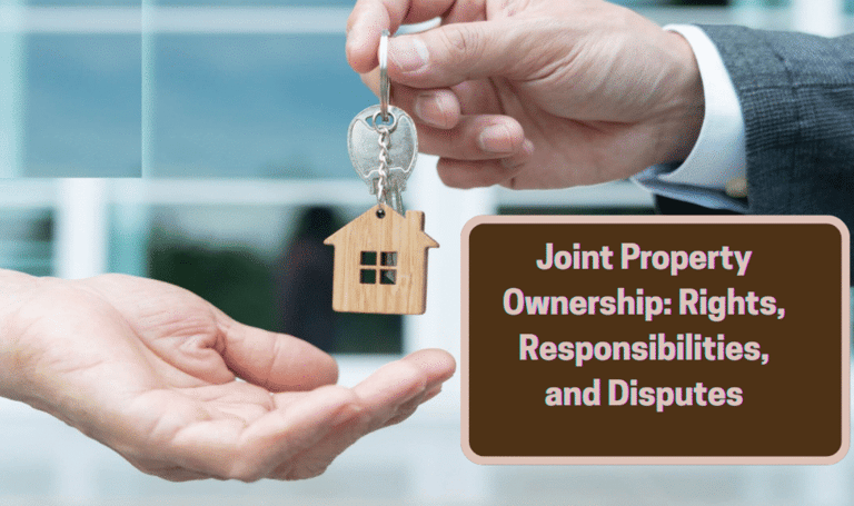 Joint Ownership of Property: Rights and Liabilities Explained