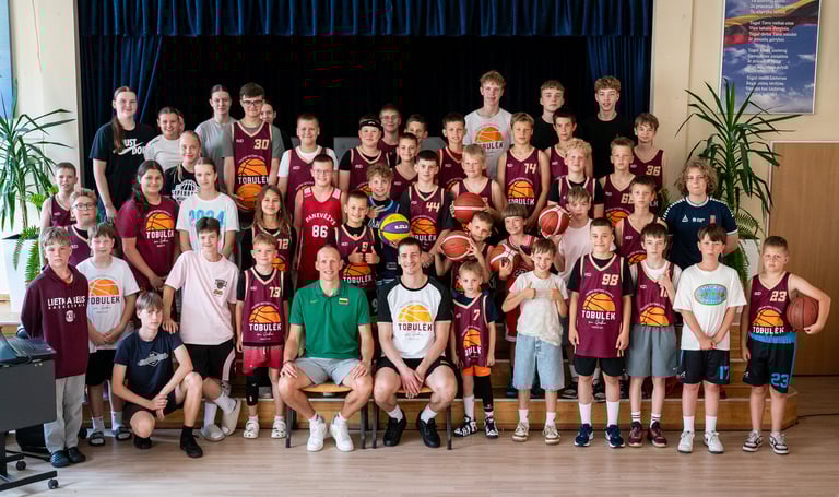 Vaikų krepšinio stovykla Panevėžyje