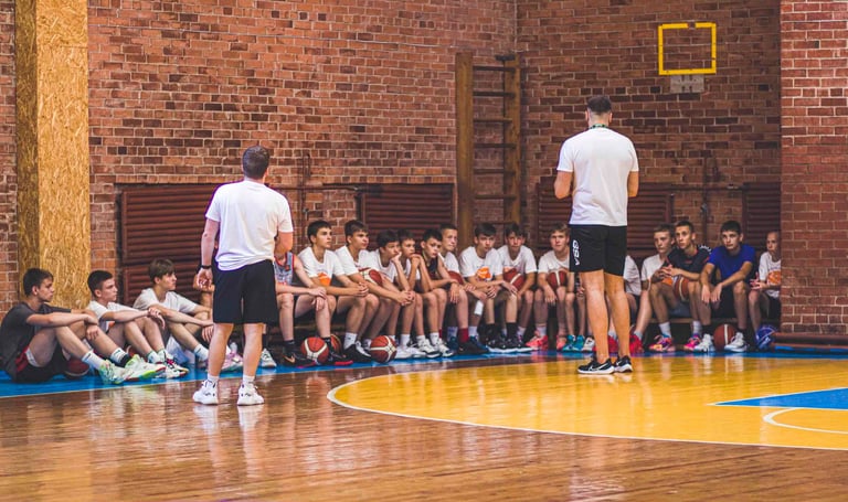 Vaikų krepšinio stovykla Panevėžyje