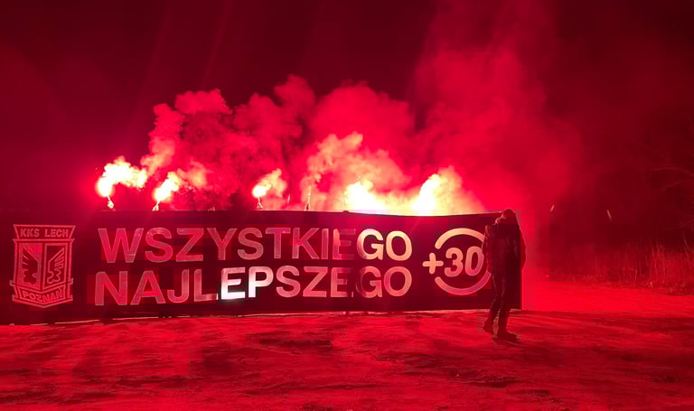 prezent na urodziny dla kibica lech poznań 30 urodziny