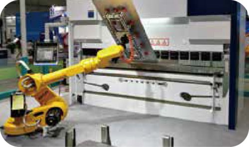 integración en México robot industrial chino de calidad estun para prensa dobladora CNC