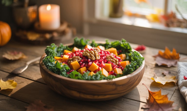 Ensalada deEspinacas, Manzana y Nueces Caramelizadas