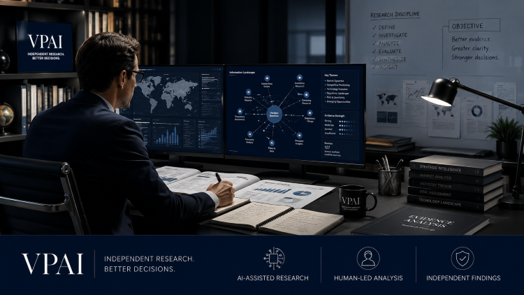 VPAI AI-assisted research with human-led analysis and independent findings
