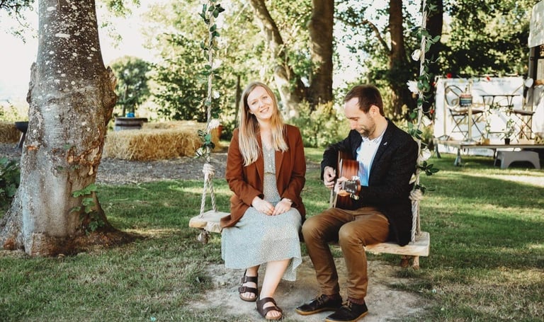Blue Acre Weddings North Wales | Han & Stu Wedding Music Duo Blog