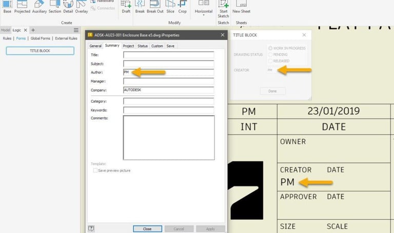 Image shows Inventor automation projects providied by Descode Solutions