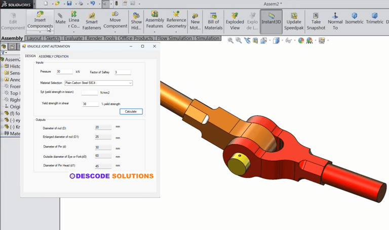 Image depicting Solid works API customization