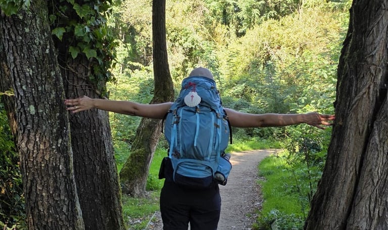 caminho de santiago para mulheres - enjoyiberia- mulher no caminho