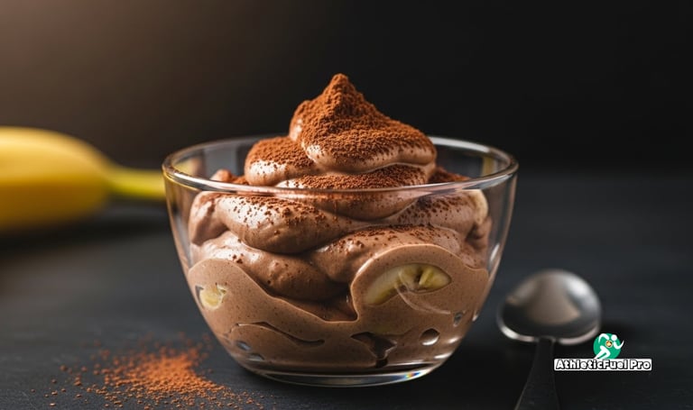 Sobremesa saudável com 3 ingredientes