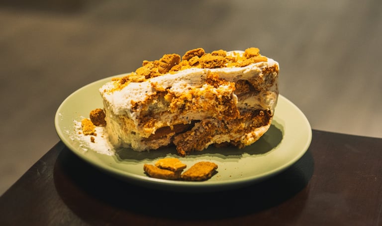 Thai Tea Tiramisu at Abun Club Batam