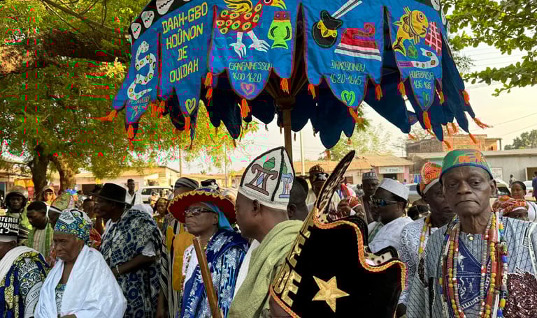 Voodoo Pope & Priests In Benin