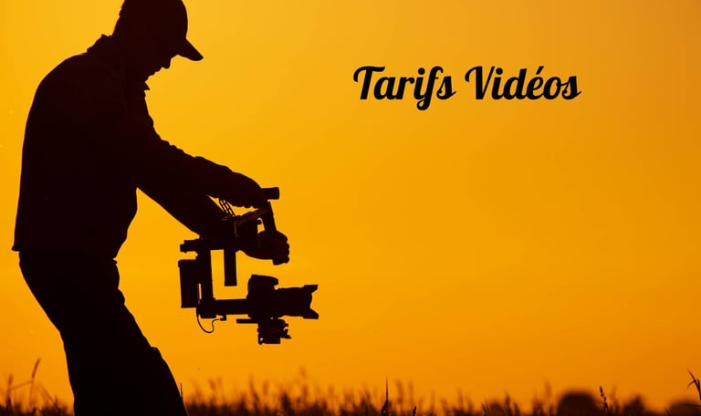 tarifs vidéos