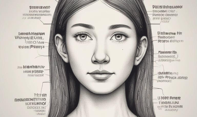 A close-up of hands holding a cup of tea next to a minimalist planner on a clean desk.