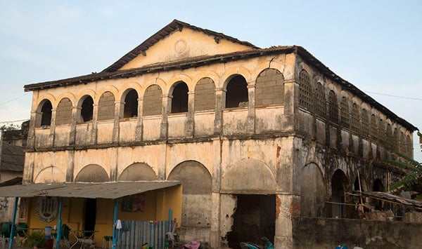 Colonial Building in Ivory Coast