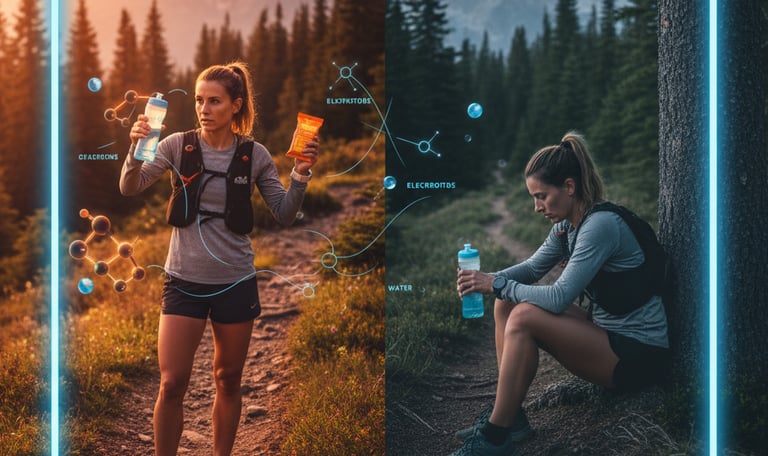 Descubre qué tomar antes de una carrera de trail para tener energía y rendimiento máximo