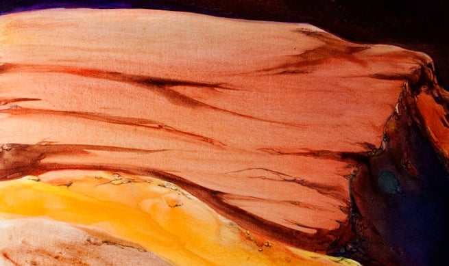 Vargas Art Abstract Mountains