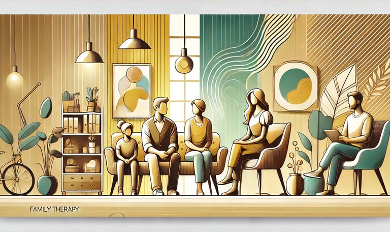 famille en thérapie