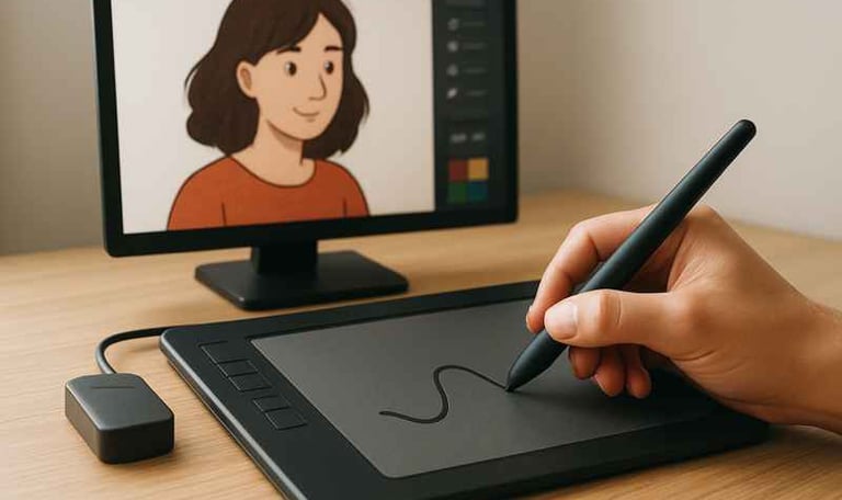 Qual a função de uma mesa digitalizadora?