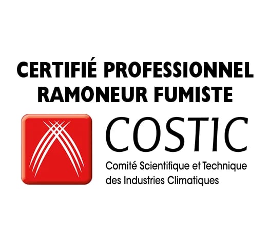 Ramonage direct est certifié Costic- gage d'excellence 