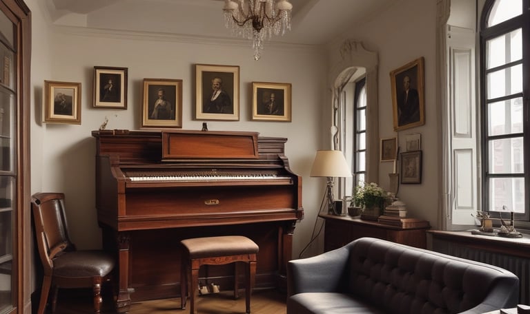 Bright and inviting holiday rental apartment with tasteful decorations reflecting local culture.