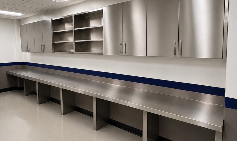 Crafted entirely from AISI 304 stainless steel