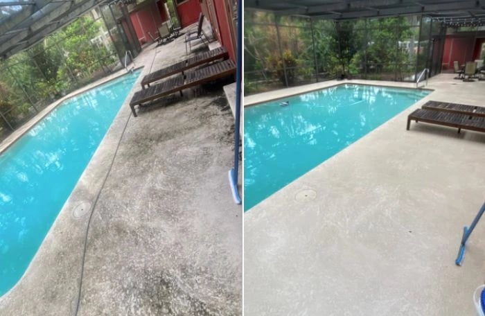 Spring and fall are the best times to pressure wash your home in Land O Lakes, FL.