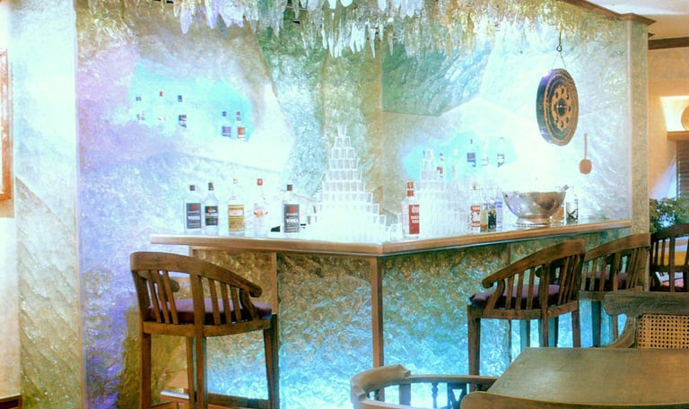 Vodka Ice Bar. Designed & constructed for the Amari Atrium hotel, Bangkok