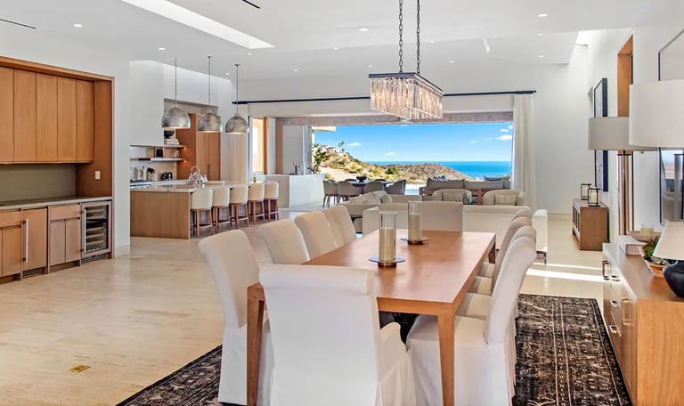 Interactive 360 virtual tour of a luxury home in Los Cabos
