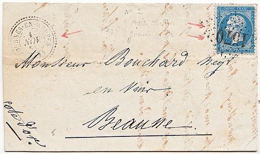 Losange Petits Chiffres des Gros Chiffres 1570 et type 22.