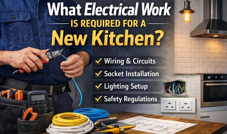 What Electrical Work Is Required for a New Kitchen