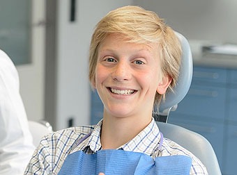 Smiling Teenage boy 