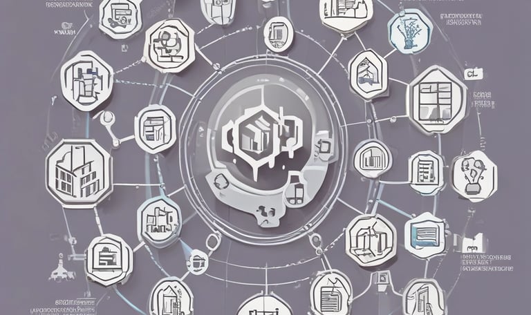 A stylized AI brain icon symbolizing enterprise intelligence integration.