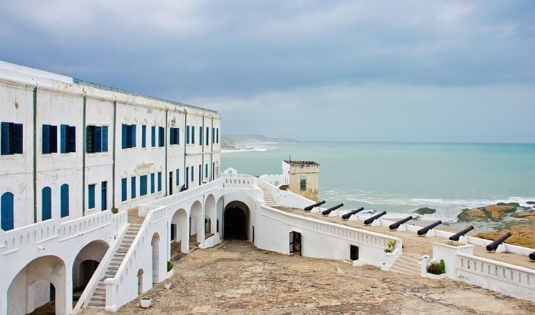 Cape Coast Slave Castle in Ghana