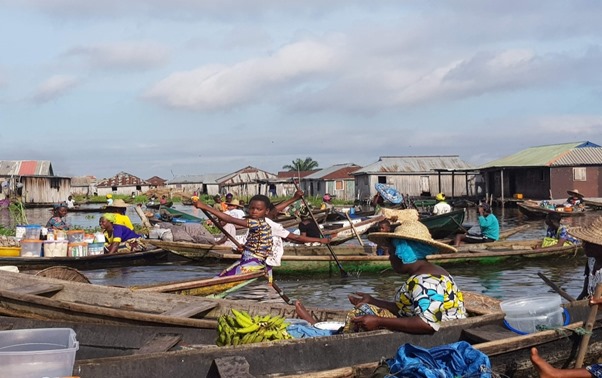 Ganvie Stilt Village in Benin