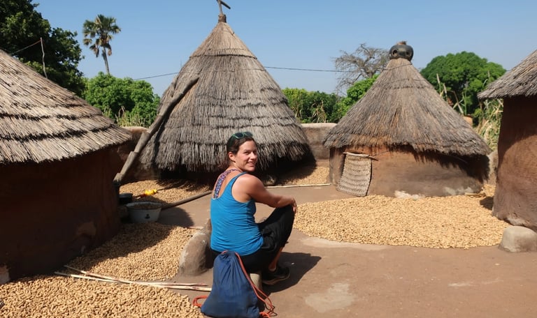 Tourist in Immersion Tours at Tata Somba Village in Benin