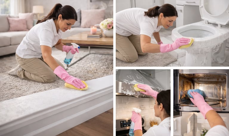 Deep House Cleaning Service in Durham NC and Triangle Area