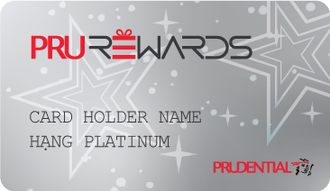 Thẻ hội viên PRU-Rewards hạng Platinum cho phí bảo hiểm từ 150-350 triệu đồng