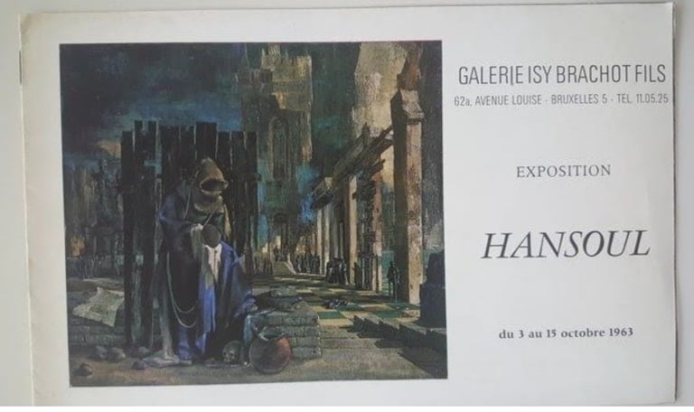 Flyer 1 expo rené hansoul 1963