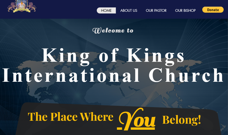 screenshot of kingofkingsinternationalchurch