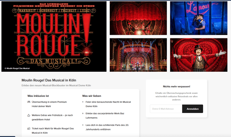Travelcircus Musical Moulin Rouge Köln